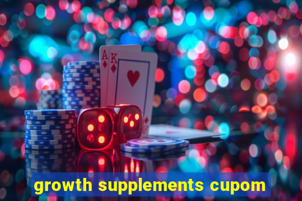 growth supplements cupom